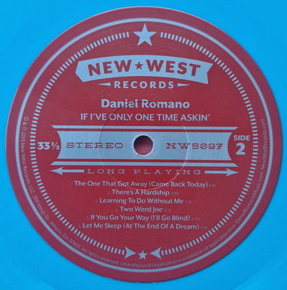 Daniel Romano – If I've Only One Time Askin' (LP Vinyl) Vinyl Record