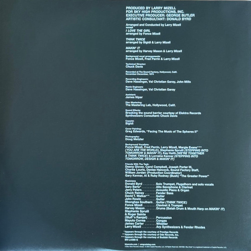 Donald Byrd – Stepping Into Tomorrow (LP Vinyl) Vinyl Record