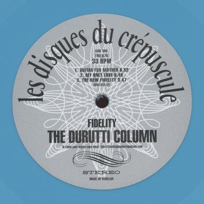 Durutti Column – Fidelity (2-LP Blue Vinyl) Vinyl Record