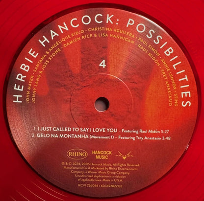 Herbie Hancock – Possibilities (3-LP Vinyl) Vinyl Record