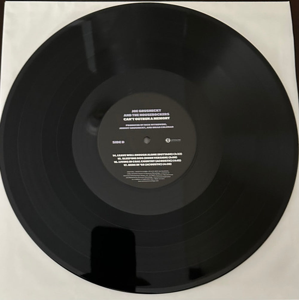 Joe Grushecky and The Houserockers – Can't Outrun A Memory (2-LP Vinyl) Vinyl Record