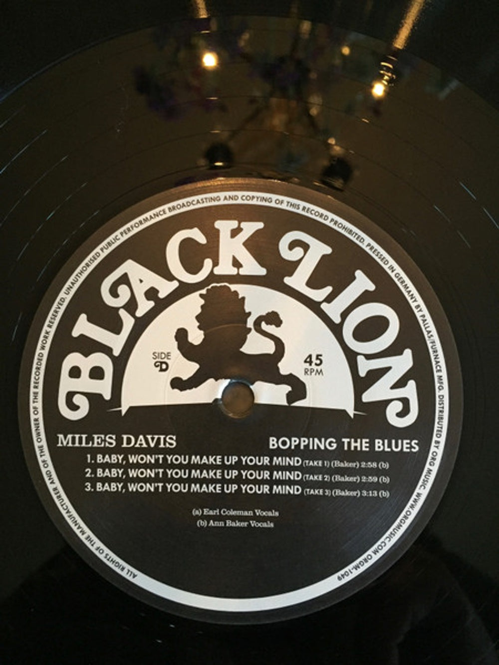 Miles Davis – Bopping The Blues (3-LP Vinyl) Vinyl Record