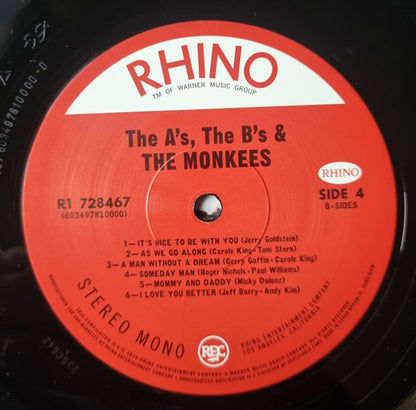 The Monkees – A's The B's & The Monkees (2-LP Vinyl) Vinyl Record