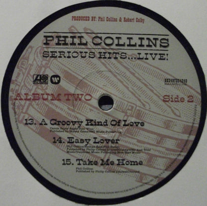 Phil Collins – Serious Hits...Live! (2-LP Vinyl) Vinyl Record