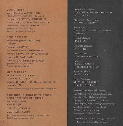 Son Volt – Retrospective: 1995-2000 Music CD