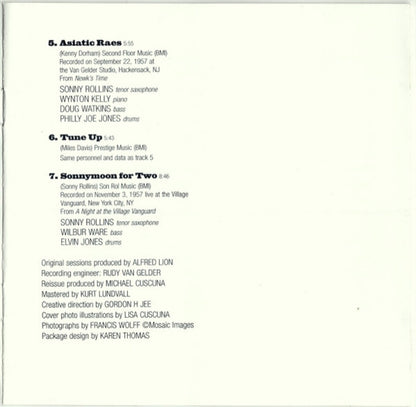 Sonny Rollins – The Very Best Music CD