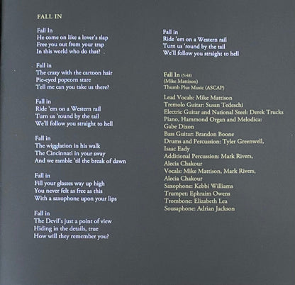 Tedeschi Trucks Band – I Am The Moon: I. Crescent Music CD