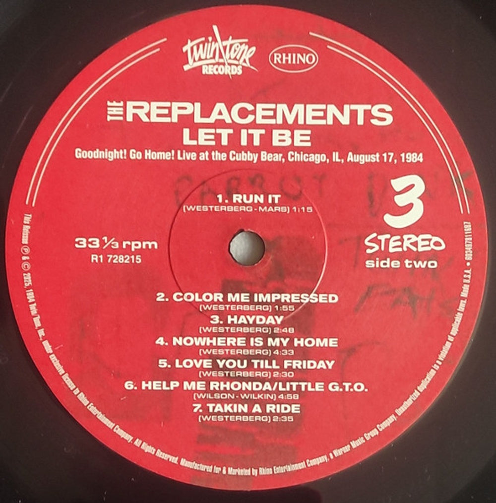 The Replacements – Let It Be Deluxe Edition (4-LP Vinyl) Vinyl Record