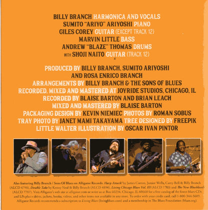 Billy Branch & The Sons of Blues – Roots And Branches: The Songs Of Little Walter Music CD