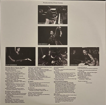 Chick Corea – The Chick Corea Elektric Band (2-LP Vinyl) Vinyl Record