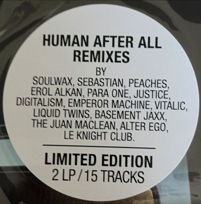 Daft Punk – Human After All (2-LP Vinyl) Vinyl Record