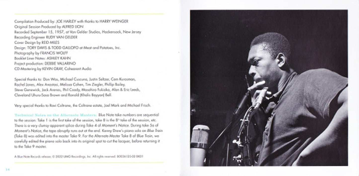 John Coltrane – Blue Train: The Complete Masters (2-CD)