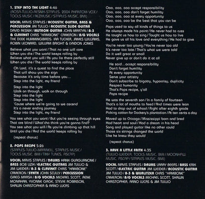 Mavis Staples – Have a Little Faith Music CD