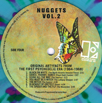 Nuggets – Original Artyfacts From The First Psychedelic Era (1965-1968), Vol. 2 (Blue Psychedelic 2-LP Vinyl) Vinyl Record