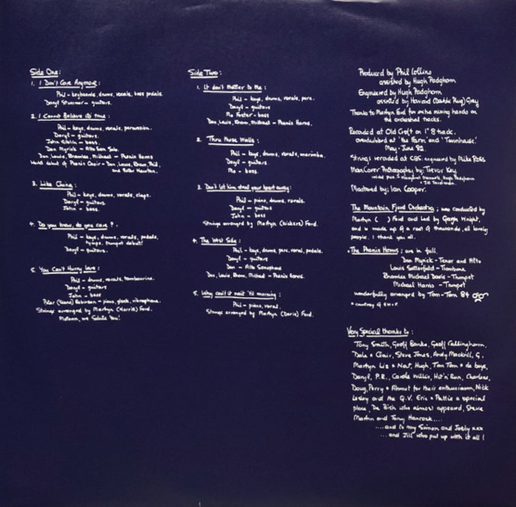 Phil Collins – Hello I Must Be Going!: Remastered (LP Vinyl) Vinyl Record