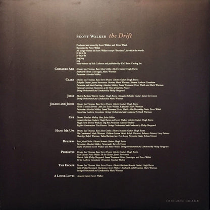 Scott Walker – The Drift (2-LP Vinyl) Vinyl Record