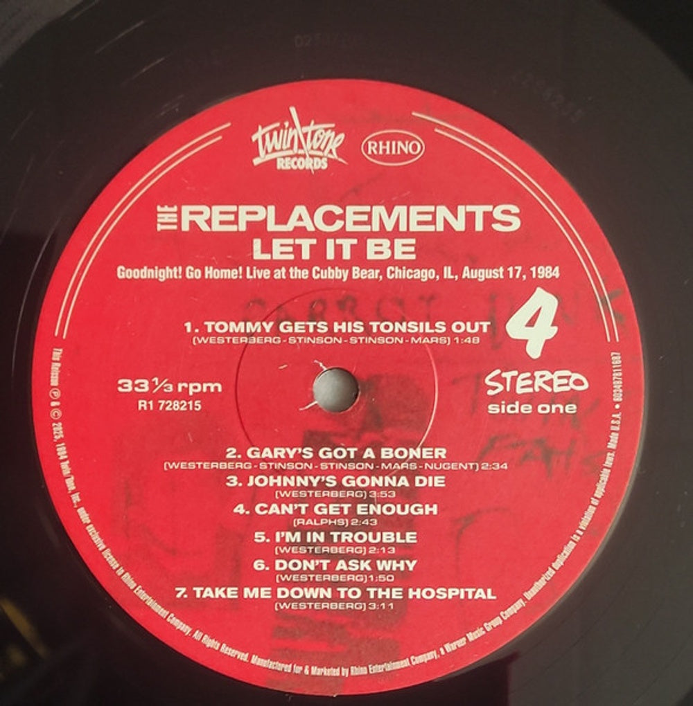 The Replacements – Let It Be Deluxe Edition (4-LP Vinyl) Vinyl Record