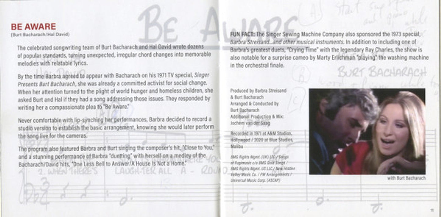 Barbra Streisand – Release Me 2 Music CD