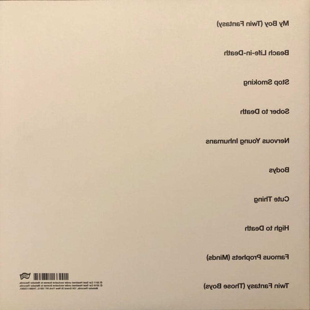 Car Seat Headrest – Twin Fantasy (2-LP Vinyl) Vinyl Record