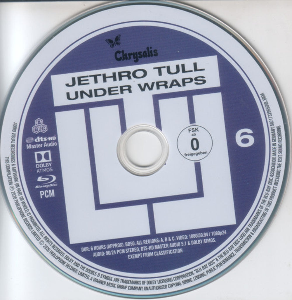 Jethro Tull – Under Wraps (5-CD & Blu-ray)