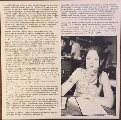 Mary Timony – Mountains (2-LP Vinyl) Vinyl Record
