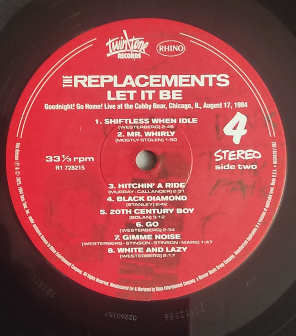 The Replacements – Let It Be Deluxe Edition (4-LP Vinyl) Vinyl Record