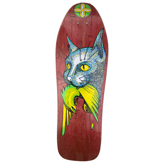 Schmitt Stix Chris Miller Bird In Mouth 10" Skateboard Deck