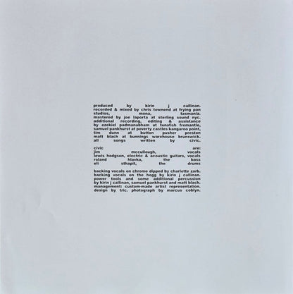 CIVIC – Chrome Dipped (LP Vinyl) Vinyl Record