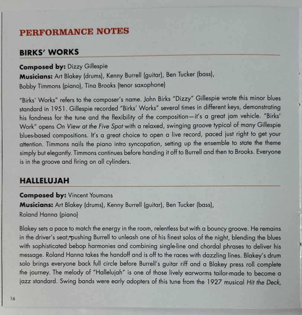 Kenny Burrell  / Blakey,Art – On View At The Five Spot Cafe: Complete Masters (2-CD)