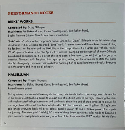 Kenny Burrell  / Blakey,Art – On View At The Five Spot Cafe: Complete Masters (2-CD)