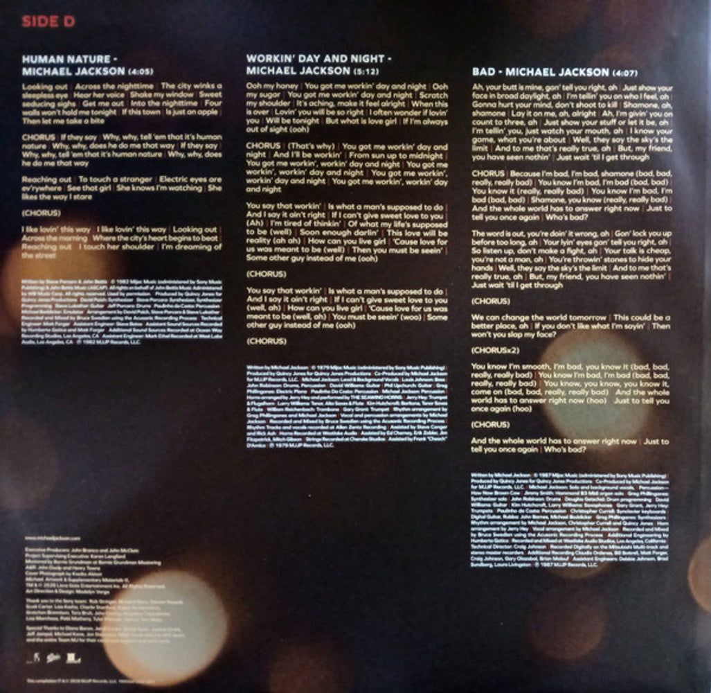 Michael Jackson – Michael (2-LP Vinyl) Vinyl Record