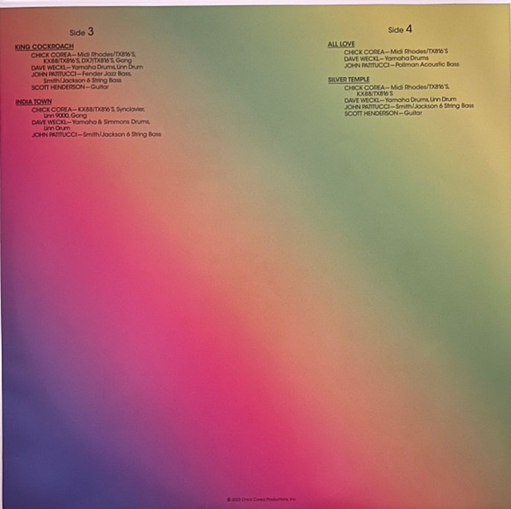 Chick Corea – The Chick Corea Elektric Band (2-LP Vinyl) Vinyl Record