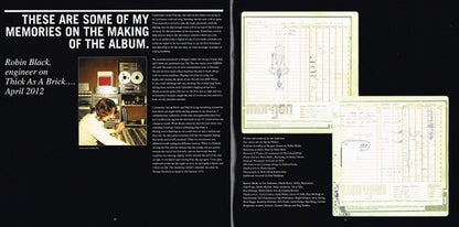 Jethro Tull – Thick As A Brick (LP Vinyl) Vinyl Record
