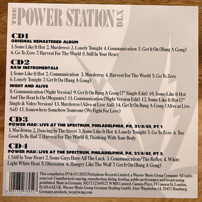 Power Station – The Power Station (4-CD)