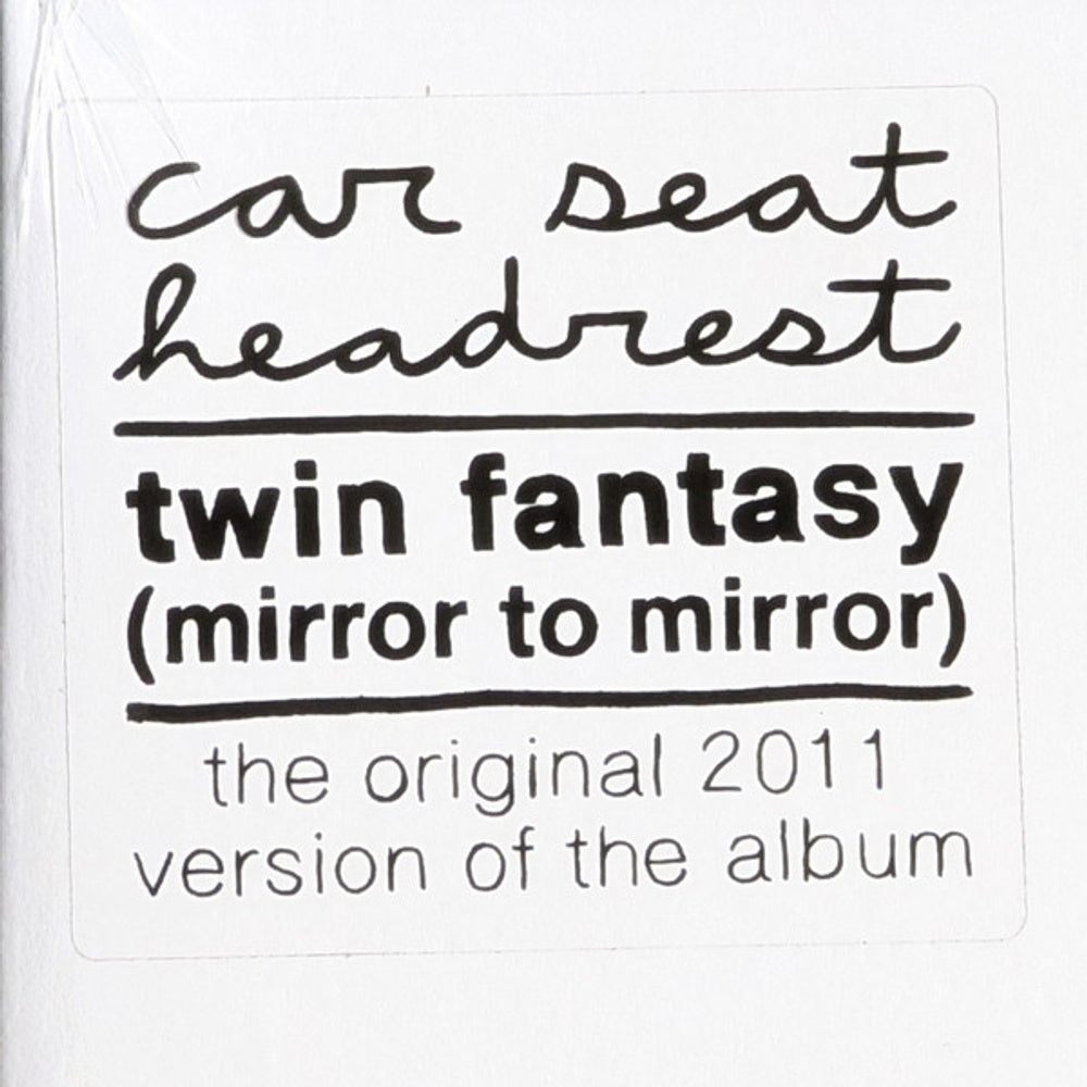Car Seat Headrest – Twin Fantasy (2-LP Vinyl) Vinyl Record