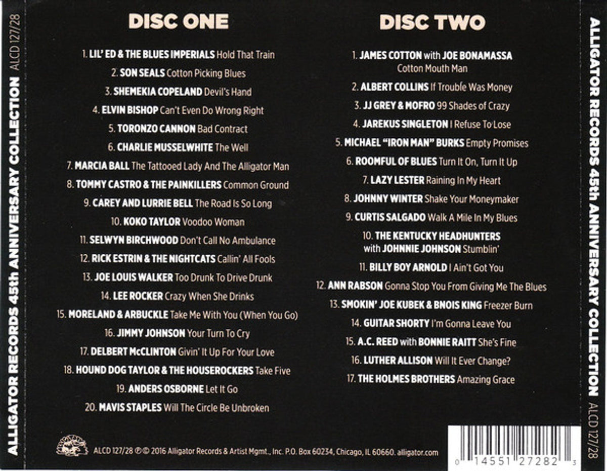 Alligator Records - 45th Anniversary Collection (2-CD)