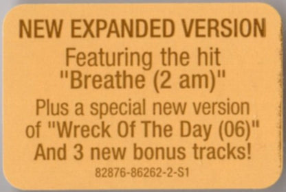 Anna Nalick – Wreck Of The Day Music CD
