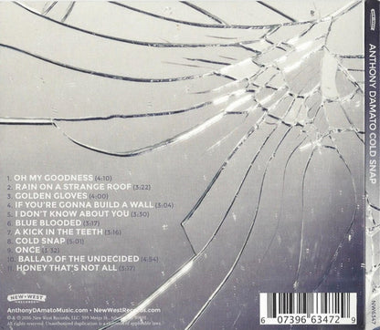 Anthony D'amato – Cold Snap Music CD