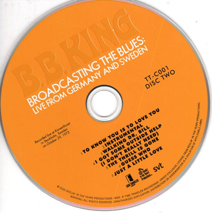 B.B. King – Broadcasting The Blues: Live From Germany (2-CD)
