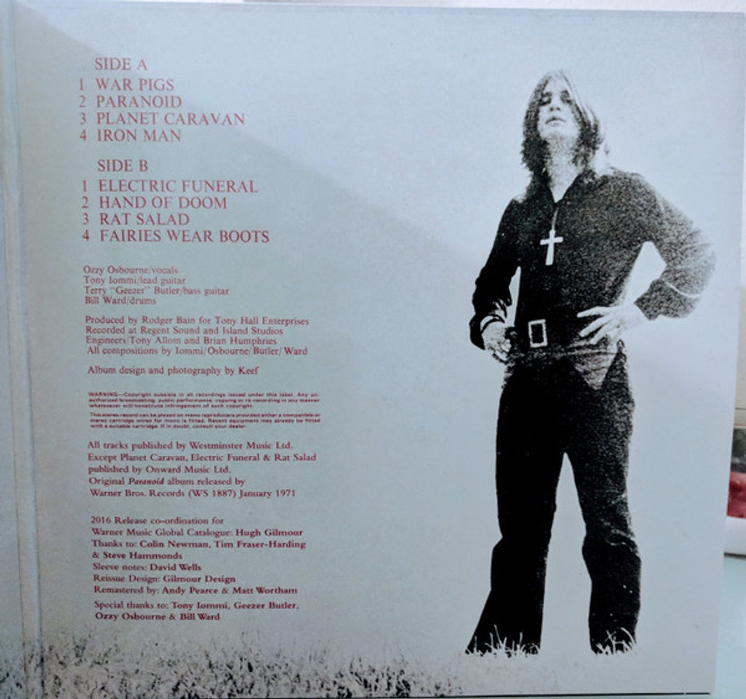 Black Sabbath – Paranoid (LP Vinyl) Vinyl Record