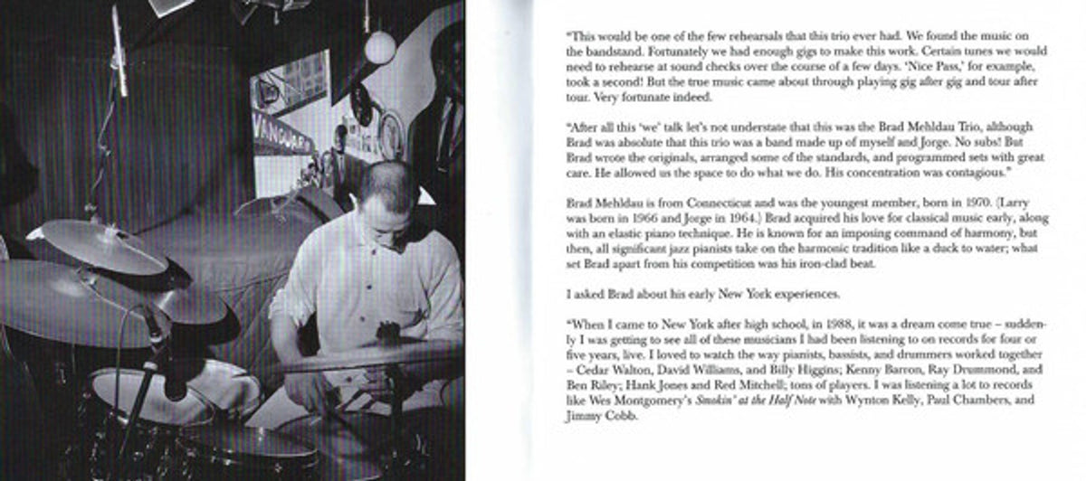 Brad Mehldau – The Art of The Trio, Vol. 4: Back At The Vanguard Music CD