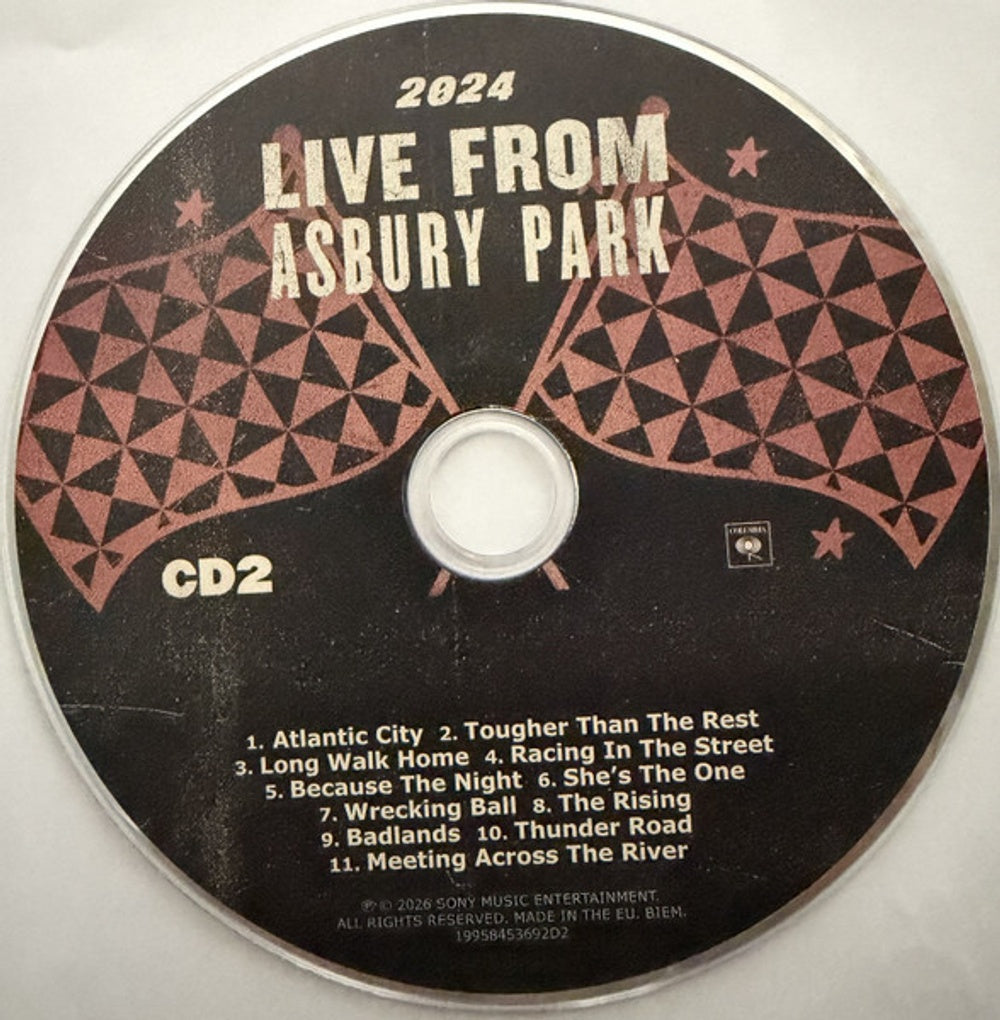 Bruce Springsteen  & The E Street Band – Live From Asbury Park (3-CD)