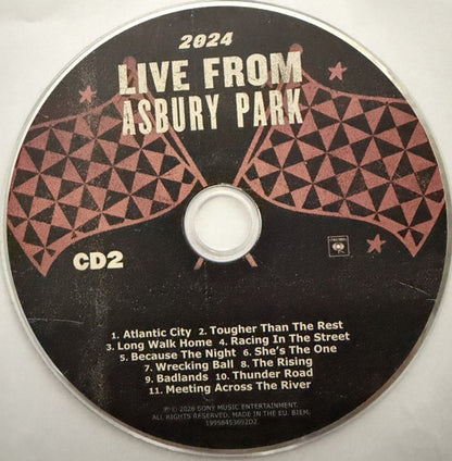 Bruce Springsteen  & The E Street Band – Live From Asbury Park (3-CD)
