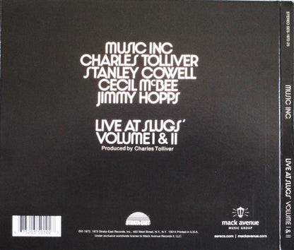 Charles Tolliver – Live At Slugs' Volume I & II Music CD
