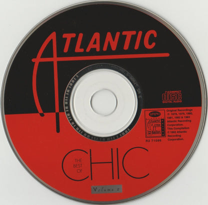 Chic – Best of Chic 2 Music CD