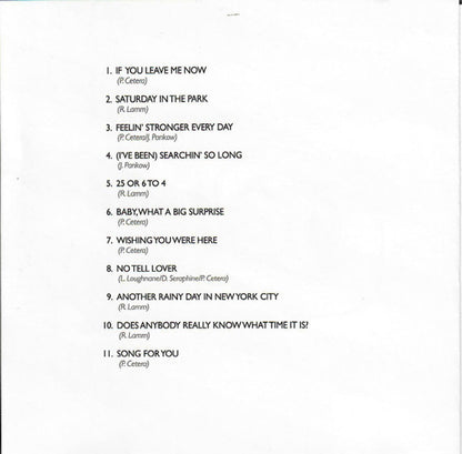 Chicago – If You Leave Me Now and Other Hits Music CD