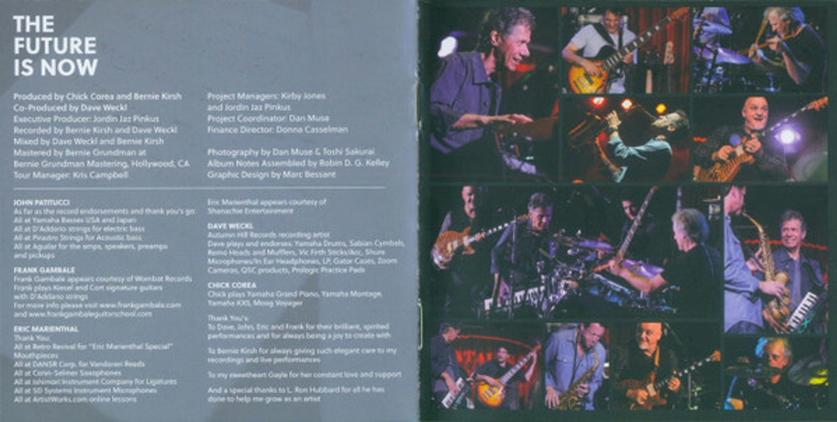 The Chick Corea Elektric Band – The Future Is Now (2-CD)