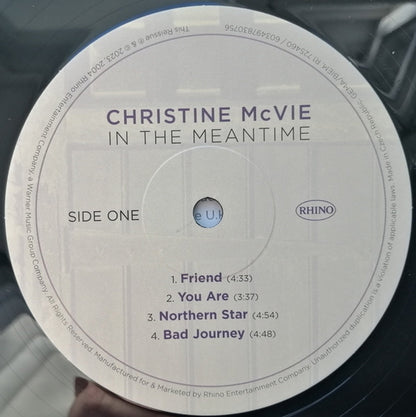 Christine McVie – In The Meantime (2-LP Vinyl) Vinyl Record