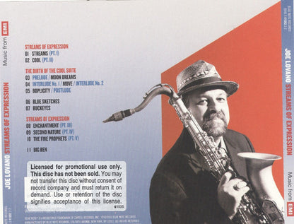 Joe Lovano Ensemble – Streams of Expression Music CD