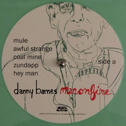 Danny Barnes – Man On Fire (LP Vinyl) Vinyl Record